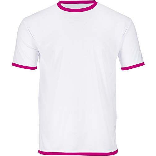 Regular T-Shirt Individuell - Vollflächiger Druck , pink, Polyester, XL, 76,00cm x 120,00cm (Länge x Breite), Bild 1