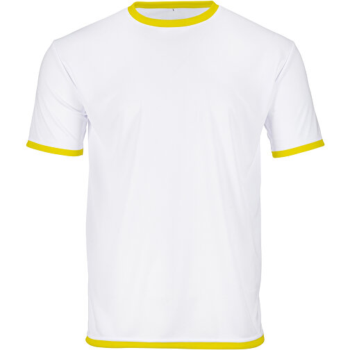Regular T-Shirt Individuell - Vollflächiger Druck , sonnengelb, Polyester, XL, 76,00cm x 120,00cm (Länge x Breite), Bild 1