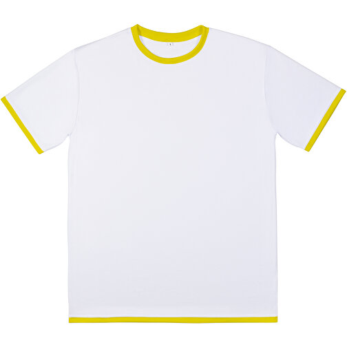 Regular T-Shirt Individuell - Vollflächiger Druck , sonnengelb, Polyester, S, 68,00cm x 96,00cm (Länge x Breite), Bild 6
