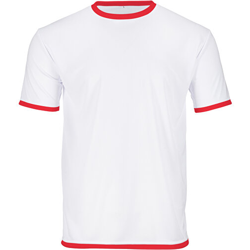Regular T-Shirt Individuell - Vollflächiger Druck , rot, Polyester, S, 68,00cm x 96,00cm (Länge x Breite), Bild 1