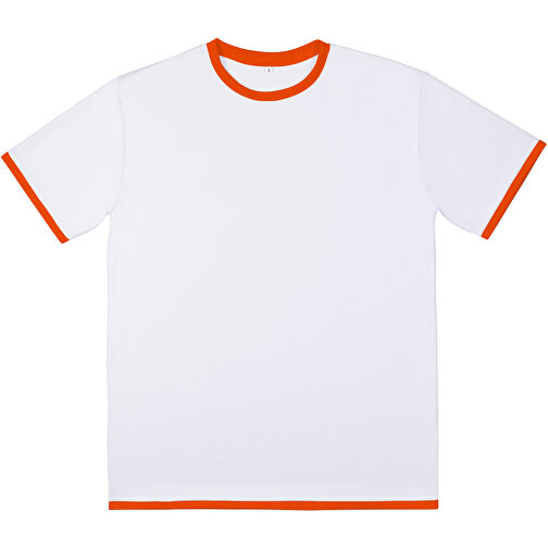 Regular T-Shirt Individuell - Vollflächiger Druck , orange, Polyester, 2XL, 78,00cm x 124,00cm (Länge x Breite), Bild 6