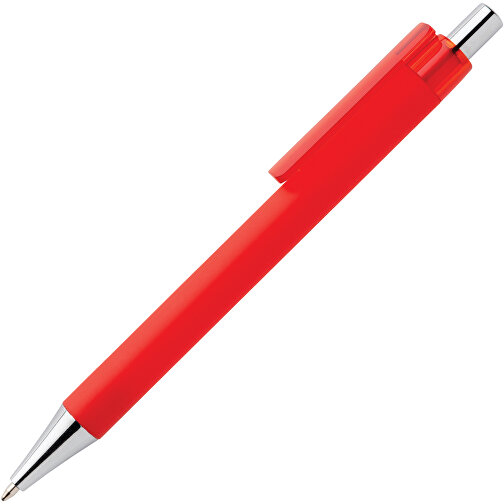 X8 Stift Mit Smooth-Touch, Rot , rot, ABS, 14,00cm (Höhe), Bild 8