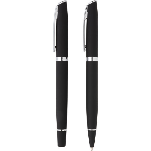 Deluxe Stifte-Set, Schwarz , schwarz, Aluminium, 14,00cm (Höhe), Bild 2