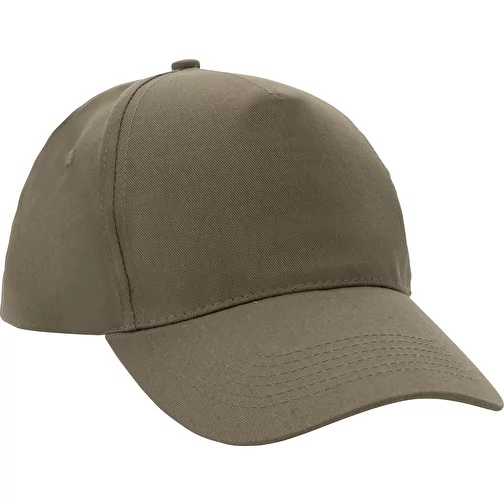 Casquette 5 panneaux en coton recyclé 190 gr IMPACT, Image 7