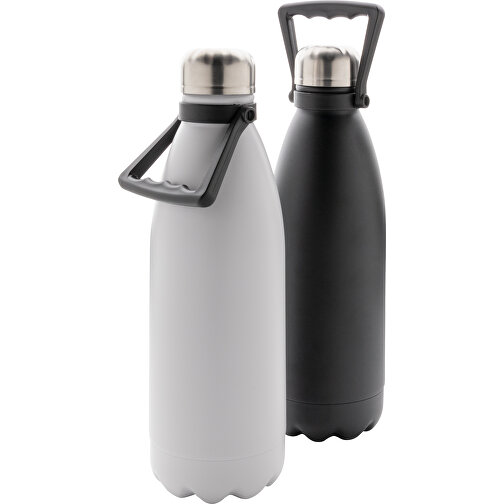 Grosse Vakuum Stainless Steel Flasche 1,5L, Off White , off white, Edelstahl, 33,50cm (Höhe), Bild 9