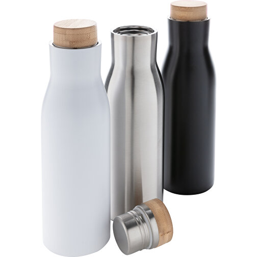 Clima Auslaufsichere Vakuum-Flasche, Weiß , weiß, Edelstahl, 23,20cm (Höhe), Bild 7