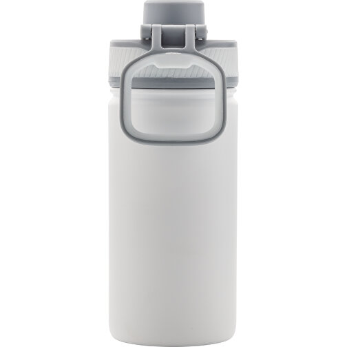 Sport Vakuum-Flasche Aus Stainless Steel 550ml, Weiss , weiss, Edelstahl, 20,00cm (Höhe), Bild 5