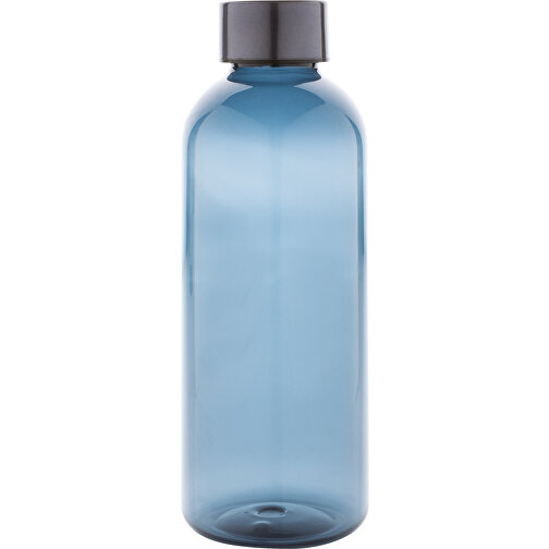 Auslaufsichere Trinkflasche Mit Metalldeckel, Blau , blau, Mit Glykol modifiziertes PET, 7,20cm x 20,70cm (Länge x Höhe), Bild 2