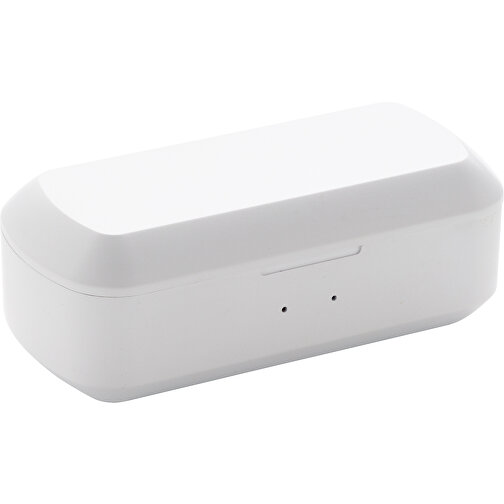 Free Flow TWS Ohrhörer In Ladebox, Weiß , weiß, ABS, 8,10cm x 2,90cm (Länge x Höhe), Bild 3
