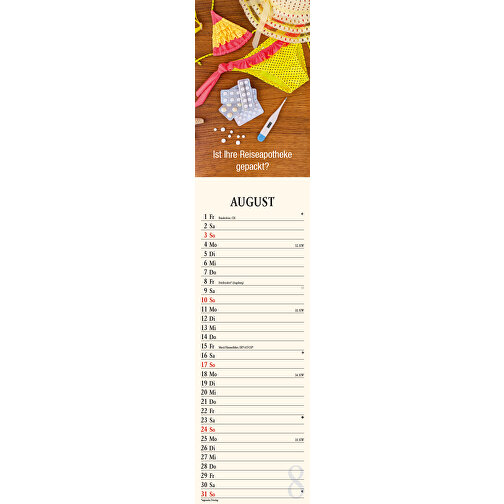 Apothekenkalender , Papier, 45,80cm x 9,50cm (Höhe x Breite), Bild 16