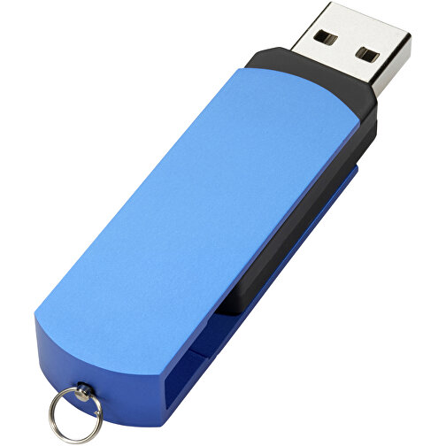 USB-Stick COVER 3.0 128GB , Promo Effects MB , blau MB , 131 GB , Kunststoff/Aluminium MB , 10 - 45 MB/s MB , 5,40cm x 0,85cm x 1,70cm (Länge x Höhe x Breite), Bild 3