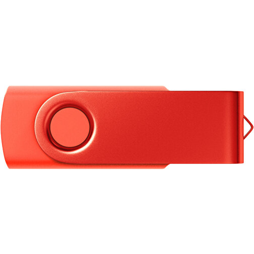 USB-Stick Swing Color 128GB , Promo Effects MB , rot MB , 131 GB , Kunststoff/ Aluminium MB , 3 - 10 MB/s MB , 5,70cm x 1,00cm x 1,90cm (Länge x Höhe x Breite), Bild 2