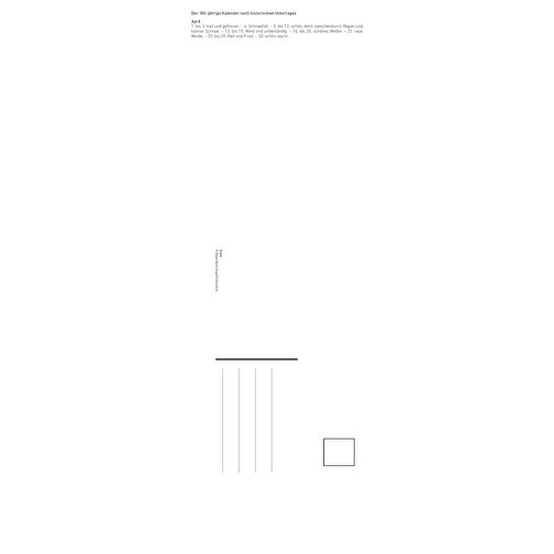 Küchenkalender Kräuter Und Gewürze , Papier, 34,00cm x 11,90cm (Höhe x Breite), Bild 9