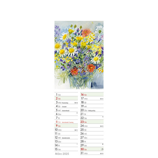 Blütenreigen , Papier, 34,00cm x 11,90cm (Höhe x Breite), Bild 6