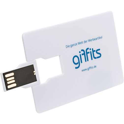 USB Stick CARD Click 2.0 128 GB con imballaggio, Immagine 5