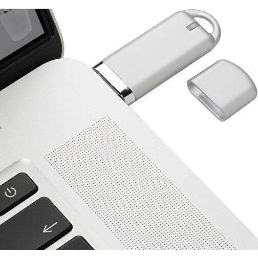 USB-Stick Focus Matt 3.0 128GB , Promo Effects MB , silber MB , 131 GB , Kunststoff MB , 10 - 45 MB/s MB , , Bild 4