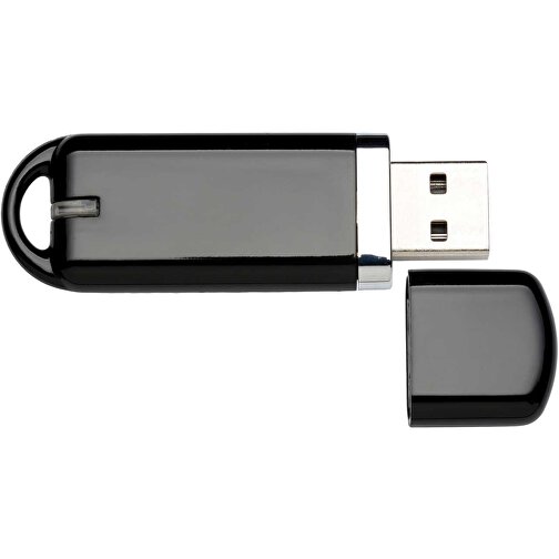USB-Stick Focus Glänzend 3.0 128GB , Promo Effects MB , schwarz MB , 131 GB , Kunststoff MB , 10 - 45 MB/s MB , , Bild 3