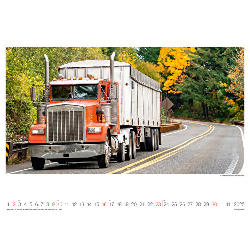 Trucks On The Road , Papier, 35,50cm x 42,00cm (Höhe x Breite), Bild 12