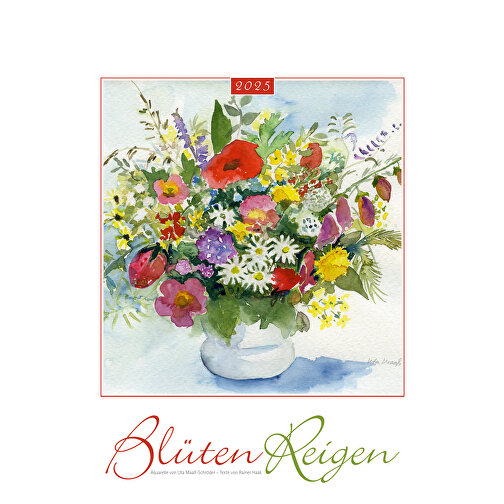 Blütenreigen , Papier, 34,00cm x 23,70cm (Höhe x Breite), Bild 1
