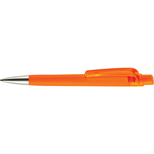 Kugelschreiber Prisma , orange, ABS, 14,50cm (Länge), Bild 3
