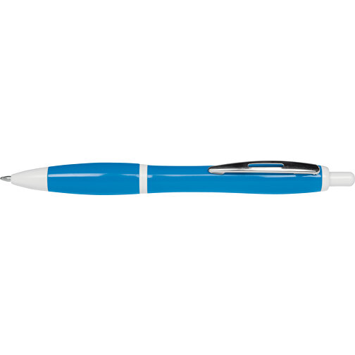 Kugelschreiber Hawai Protect , hellblau, ABS & Metall, 14,00cm (Länge), Bild 3