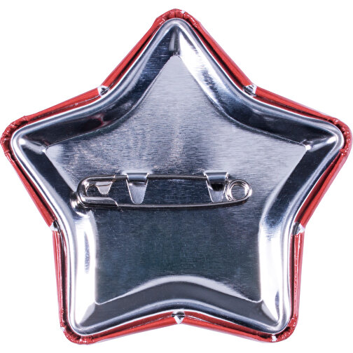 Full Color Badge , silber, Zinn, 5,30cm x 5,70cm (Länge x Breite), Bild 2