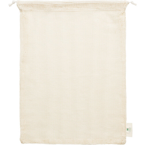 Großes Einkaufsnetz Baumwolle , baumwolle, Baumwolle, 40,00cm x 30,00cm (Höhe x Breite), Bild 2