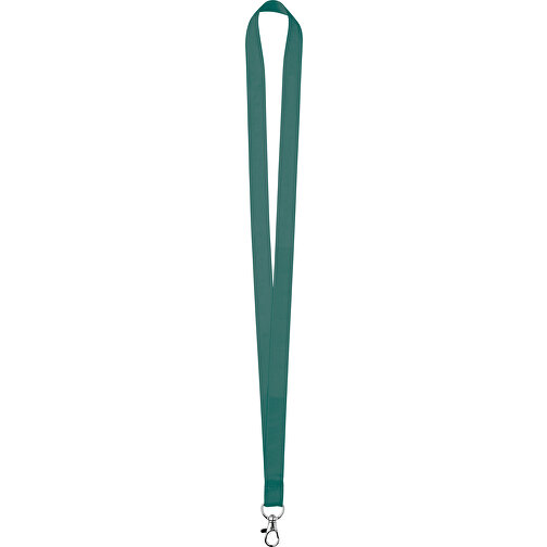 15 Mm Satin Lanyard , tannengrün, Satin, 90,00cm x 1,50cm (Länge x Breite), Bild 1