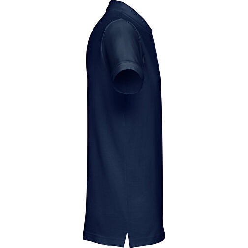 THC DHAKA. Herren Poloshirt , blau, 100% Baumwolle, XL, 75,50cm x 58,00cm (Länge x Breite), Bild 3