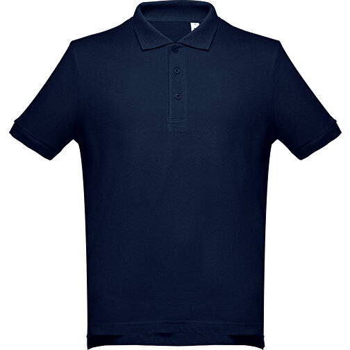 THC ADAM. Kurzarm-Poloshirt Aus Baumwolle Für Herren , blau, 100% Baumwolle, XXL, 75,00cm x 61,00cm (Länge x Breite), Bild 1