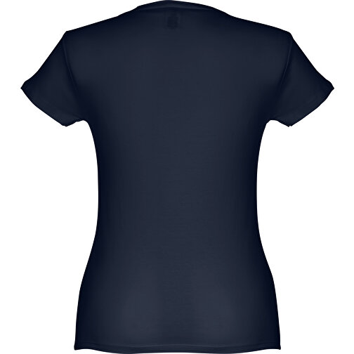 THC SOFIA. Tailliertes Damen-T-Shirt , dunkelblau, 100% Baumwolle, M, 62,00cm x 44,00cm (Länge x Breite), Bild 2