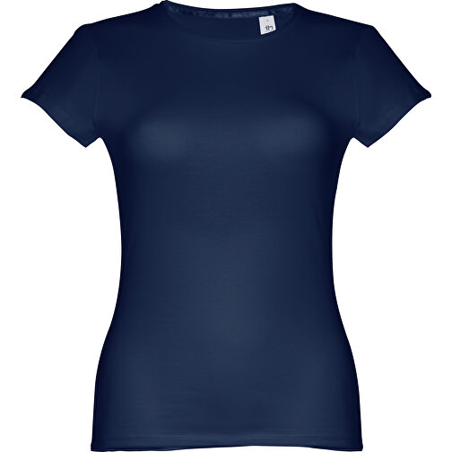 THC SOFIA. Tailliertes Damen-T-Shirt , blau, 100% Baumwolle, XL, 66,00cm x 50,00cm (Länge x Breite), Bild 1