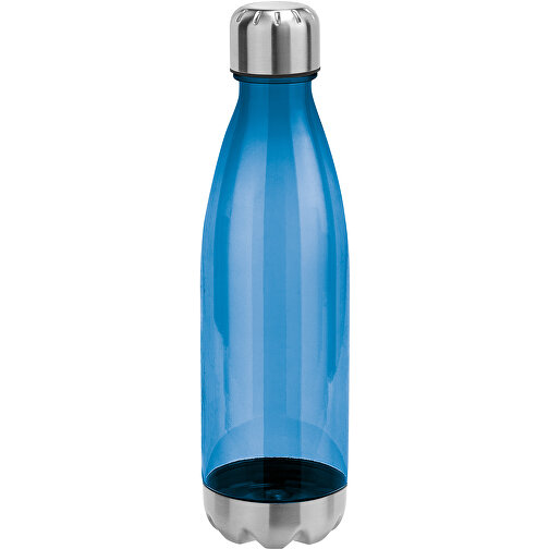 ANCER. Sportflasche Aus AS Und Edelstahl 700 Ml , blau, Edelstahl und AS, , Bild 1