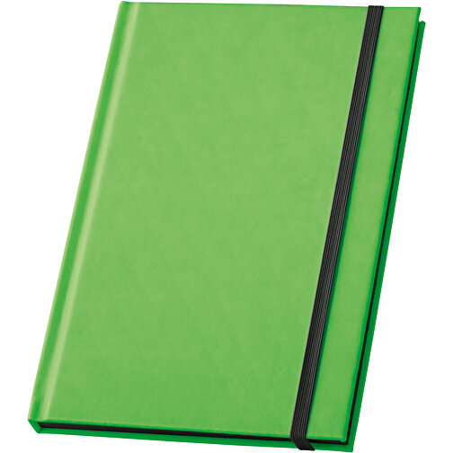 WATTERS. A5-Notizbuch Aus Fluoreszierendem PU. Linierte Blätter , hellgrün, PU, , Bild 1
