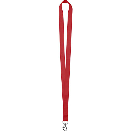 15 Mm Satin Lanyard , chili, Satin, 90,00cm x 1,50cm (Länge x Breite), Bild 1