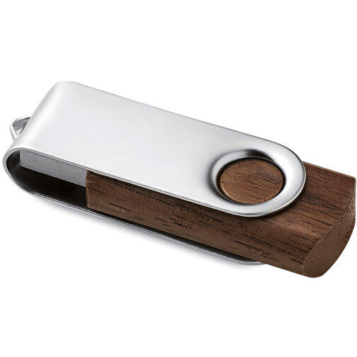 USB-Stick Mit Holzgehäuse , braun MB , 1 GB , Holz MB , 2.5 - 6 MB/s MB , 5,50cm x 1,00cm x 1,90cm (Länge x Höhe x Breite), Bild 1