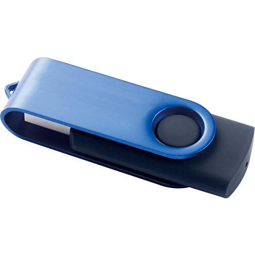Memorystick , blau MB , 1 GB , ABS, Aluminium MB , 2.5 - 6 MB/s MB , 5,60cm x 1,20cm x 1,90cm (Länge x Höhe x Breite), Bild 1