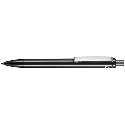 Kugelschreiber EXOS RECYCLED , Ritter-Pen, schwarz/sienna, ABS u. Metall, 14,10cm (Länge), Bild 3