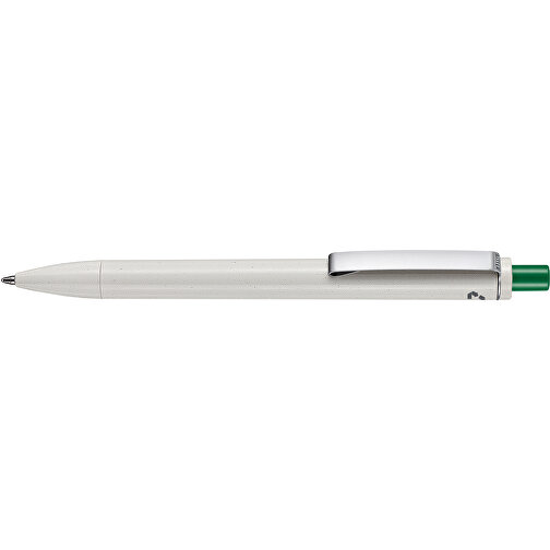Kugelschreiber EXOS RECYCLED , Ritter-Pen, grau/minzgrün, ABS u. Metall, 14,10cm (Länge), Bild 3