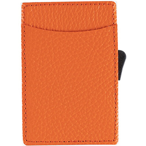 C-Secure RFID Kartenhalter , orange, Metall, 9,50cm x 1,00cm x 6,50cm (Länge x Höhe x Breite), Bild 2