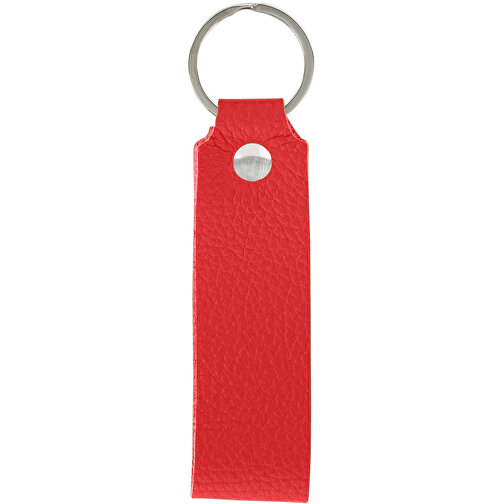 Schlüsselanhänger , rot, Donato Rindleder, 12,50cm x 3,00cm (Länge x Breite), Bild 1