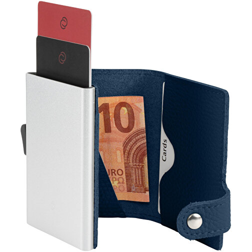 C-Secure RFID Börse , marineblau, Donato Rindleder, 10,00cm x 6,50cm (Länge x Breite), Bild 1