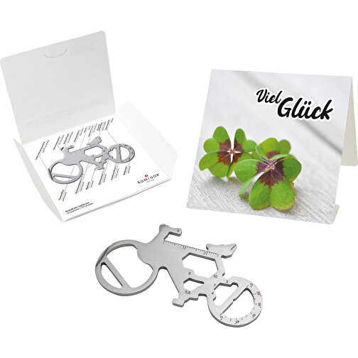 Set de cadeaux / articles cadeaux : ROMINOX® Key Tool Bicycle (19 functions) emballage à motif Vie, Image 1