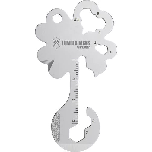 ROMINOX® Charm portafortuna a forma di chiave / Charm portafortuna a forma di quadrifoglio (19 funzi, Immagine 11