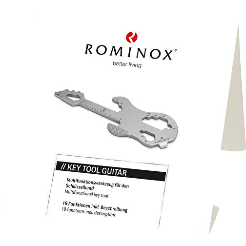 Set de cadeaux / articles cadeaux : ROMINOX® Key Tool Guitar (19 functions) emballage à motif Fan , Image 5