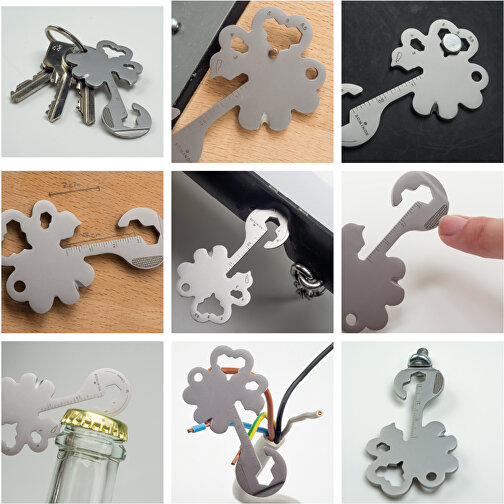 Set de cadeaux / articles cadeaux : ROMINOX® Key Tool Lucky Charm (19 functions) emballage à motif, Image 3