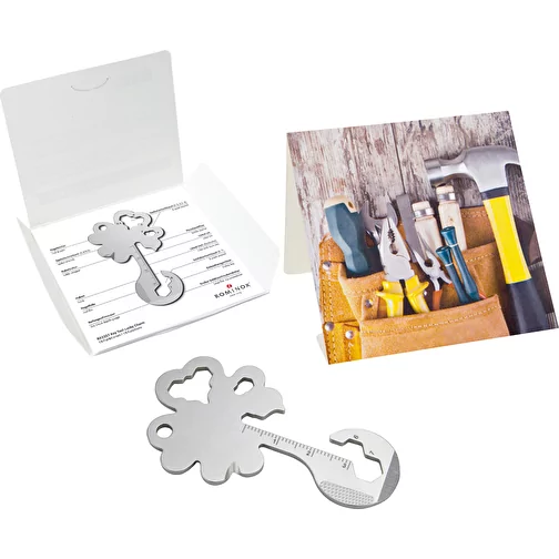 Set de cadeaux / articles cadeaux : ROMINOX® Key Tool Lucky Charm (19 functions) emballage à motif, Image 1