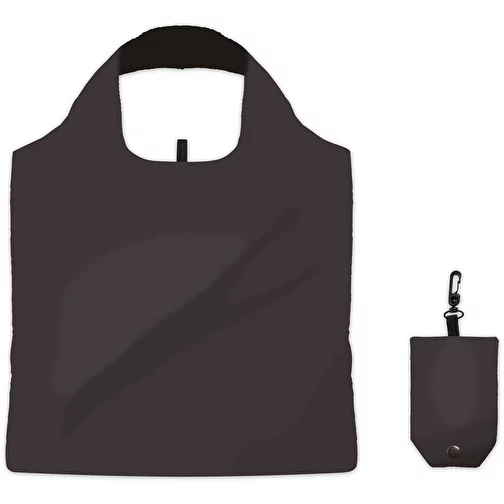 Sac à provisions pliable en couleur avec pochette, Image 1