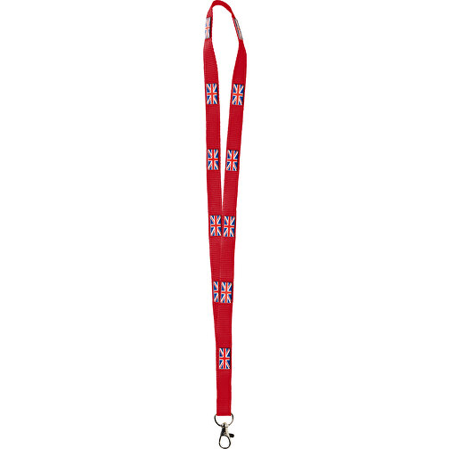 Polyester Lanyard 3D Druck, 20 Mm , chili, Polyester, 90,00cm x 2,00cm (Länge x Breite), Bild 1