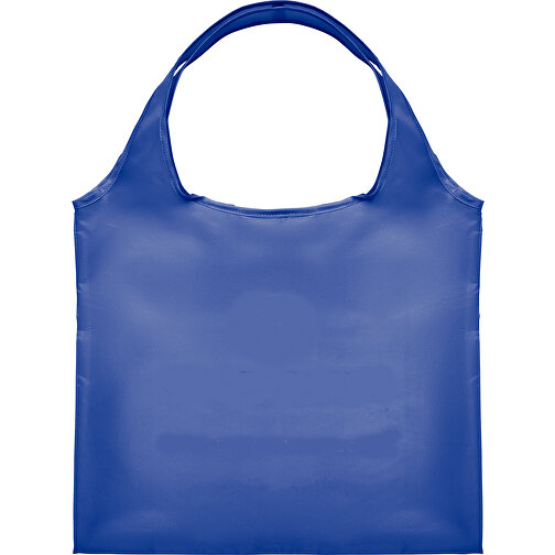 Full Color Faltbare Einkaufstasche Mit Innenfach , blau, Polyester, 56,00cm x 41,00cm (Höhe x Breite), Bild 1